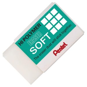 Γόμα λευκή Pentel για μολύβι
